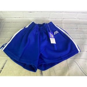 VTG Mizuno Volleyball Shorts DEADSTOCK Blue Unisex Mens Womens Medium Japan Made